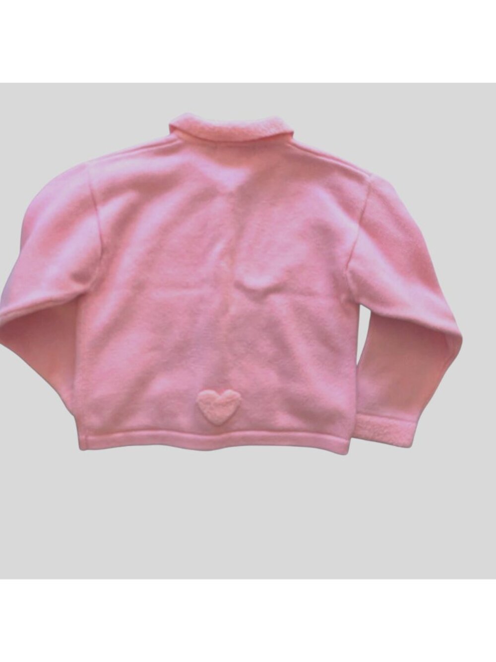 Vintage Gymboree Cardigan Sweater Size L 4-5 Pink Rainbow Tag Hearts New - Picture 4 of 6